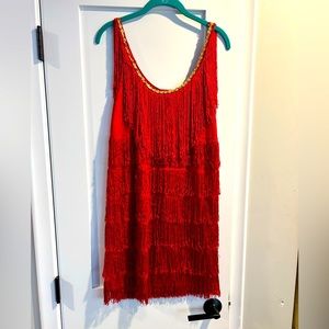 Perfect Red flapper dress